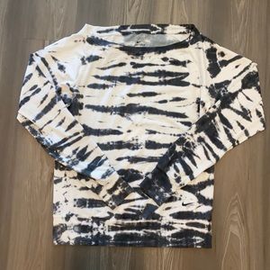 Nike dri fit womens tie die soft long sleeve size small rare